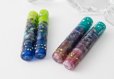 Tubular Lampwork Bead Pairs