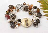 "Autumn Swirls" Bracelet