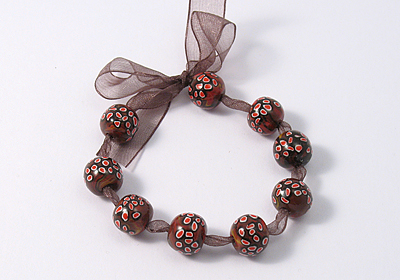 Autumn Polymer Clay Beads