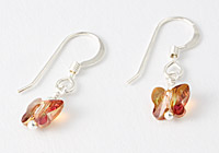 Swarovski Crystal Butterfly Earrings