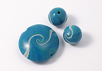 Turquoise Clay Beads