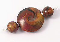 "Rust" Clay Beads